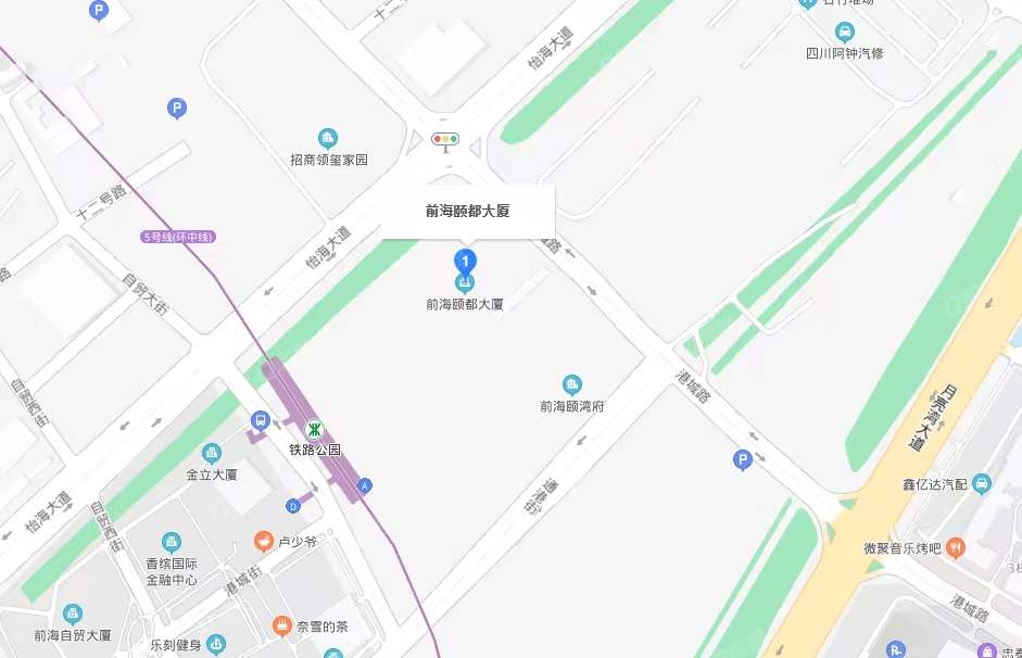 深國際前海頤都大廈，頤灣府-均價120元/平