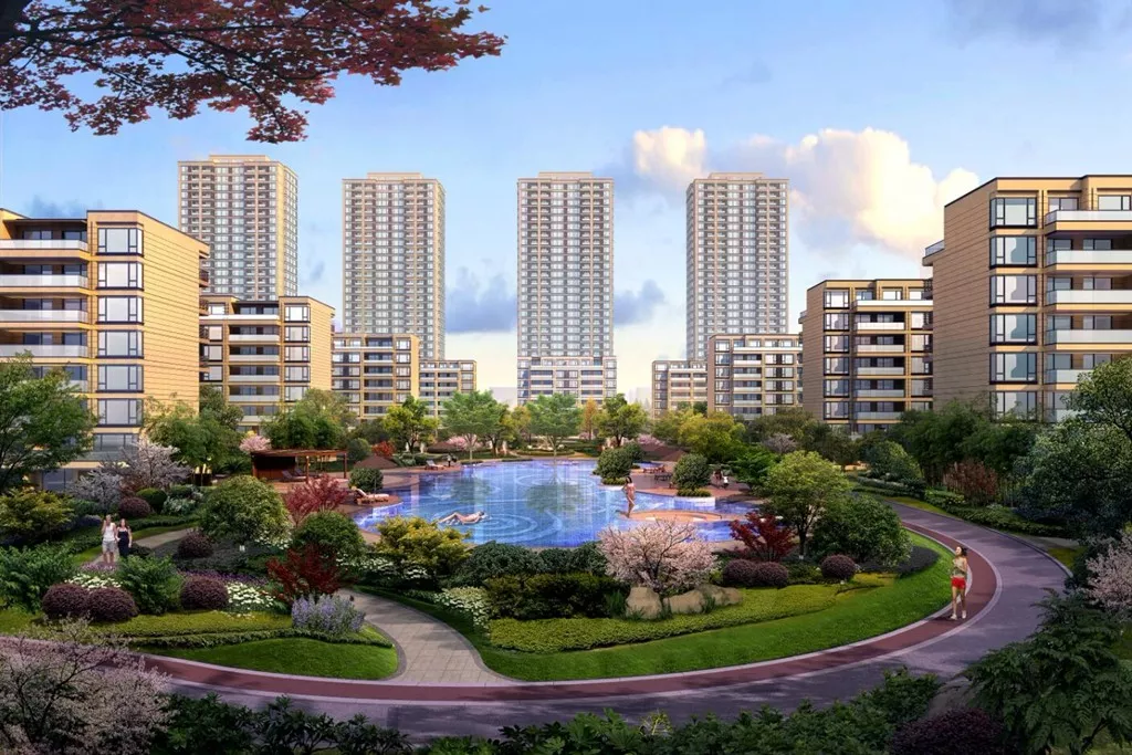 翡翠公園的大高層也屬于偏高的級(jí)別