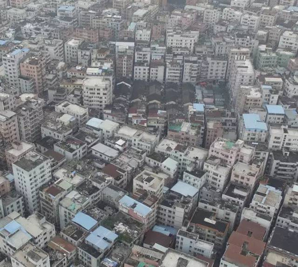 白石洲號(hào)稱深圳人口最密集的城中村