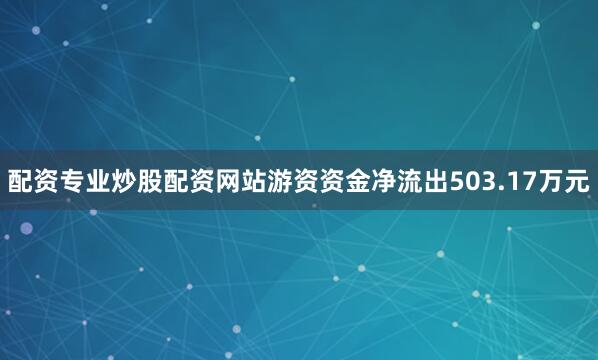 配资专业炒股配资网站游资资金净流出503.17万元